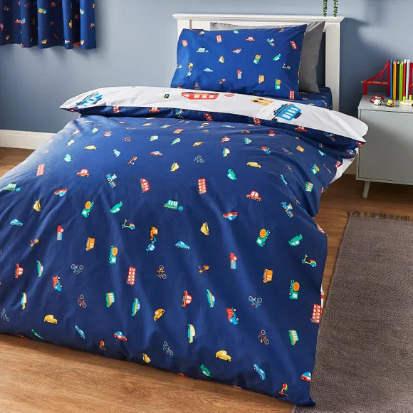 Kids Cars Bedsheet